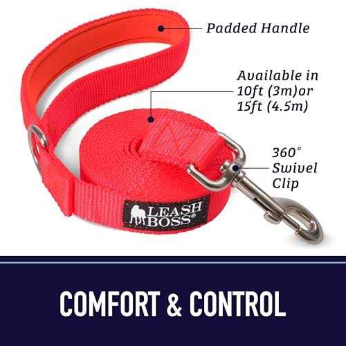 10 Foot Dog Leash with Padded Handle X1269