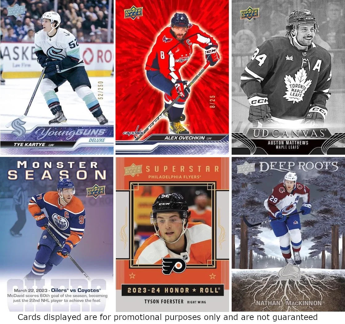 2023-24 Upper Deck Series 2 Hockey Mega Blaster X4407