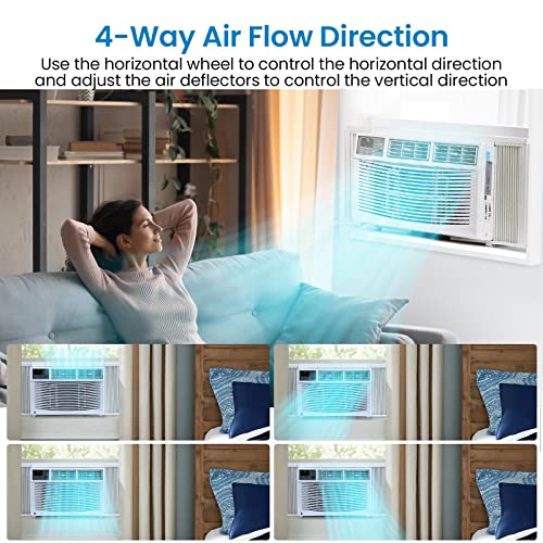 6,000 BTU Window Air Conditioner with Remote & APP Control O8950