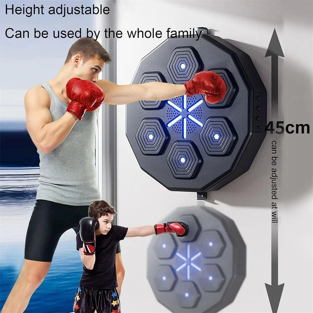 Wall Mounted Music Boxing Machine with 2 Pairs of Boxing Gloves B74349