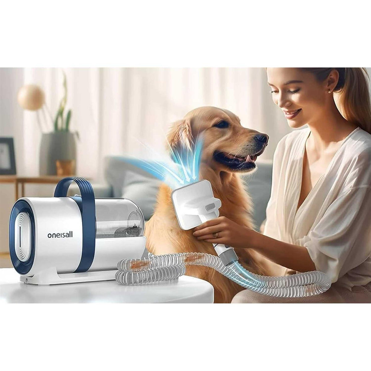 Dog Hair Vacuum & Dog Grooming Kit Q73644