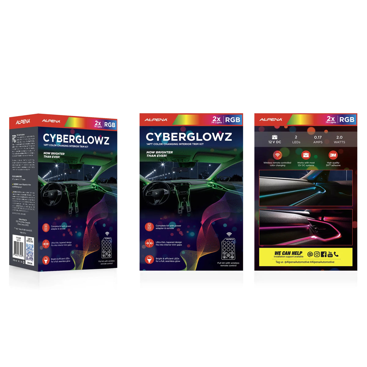Multicolor Interior LED Lighting Kit K285315