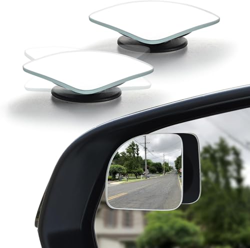 2" Round Convex Blind Spot Mirror, Pack of 2 H3462
