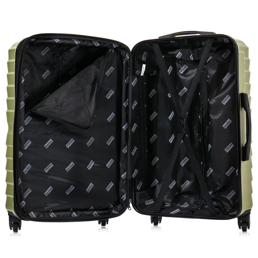 32" Hardside Lightweight Checked Luggage with Spinner Wheels E9483
