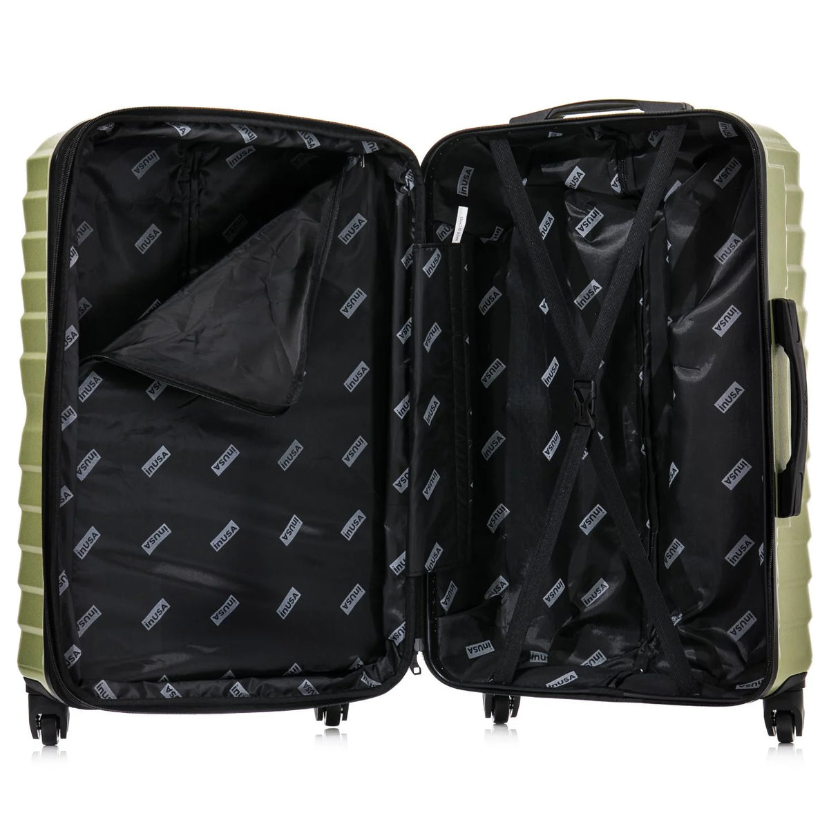 32" Hardside Lightweight Checked Luggage with Spinner Wheels E9483