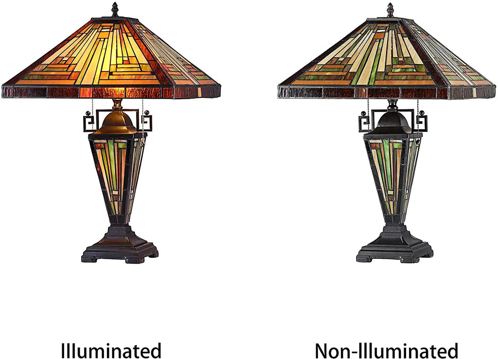 3 Light Table Lamp 16" Shade R8316