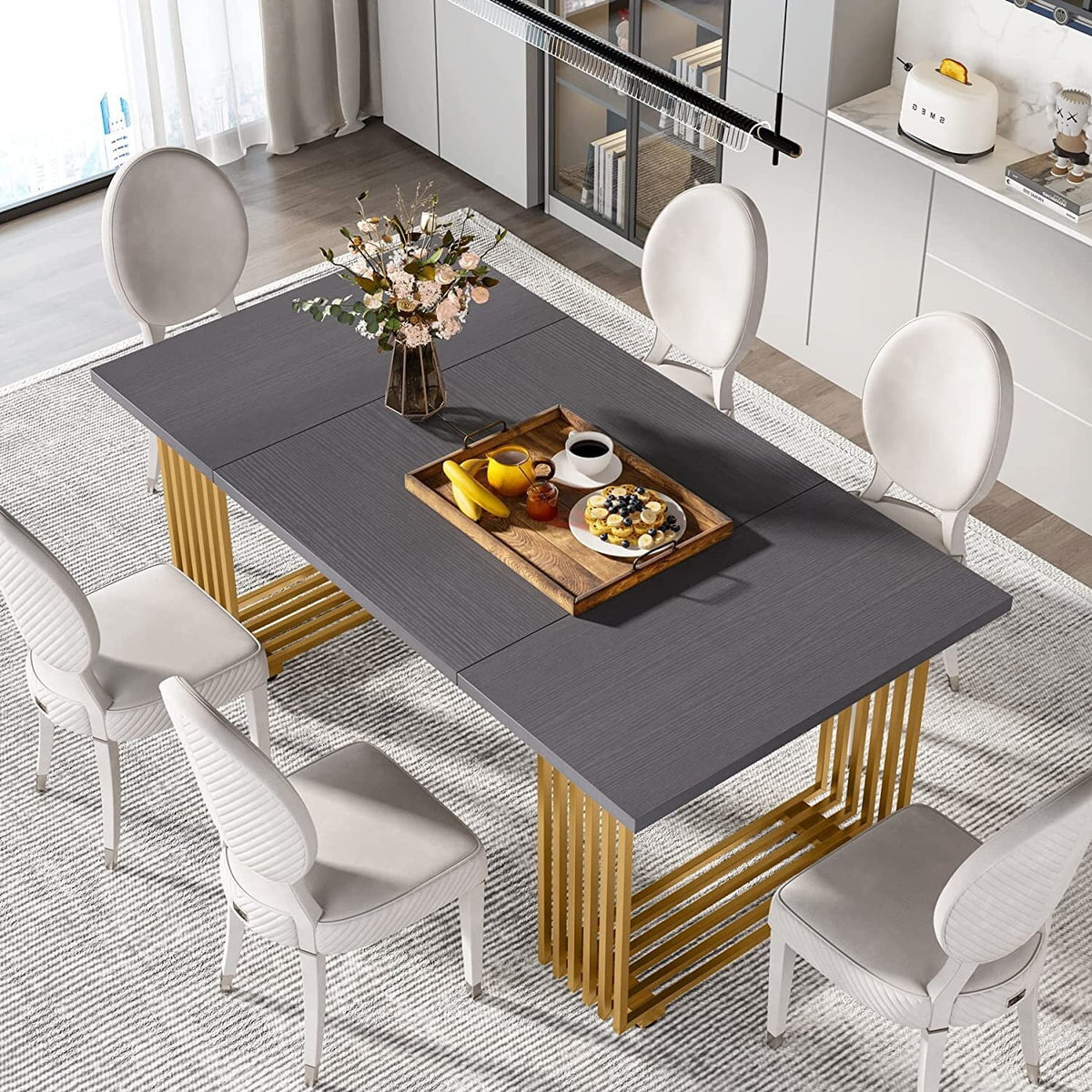 White Dining Table S395