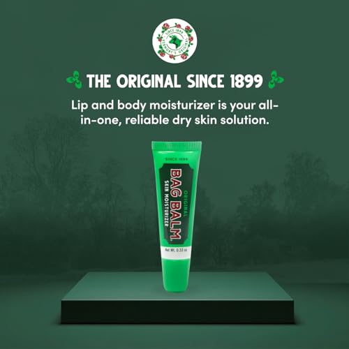 Bag Balm Skin Moisturizer Gift Box 0.33oz 4 Pack Lip Balm Tubes X70443