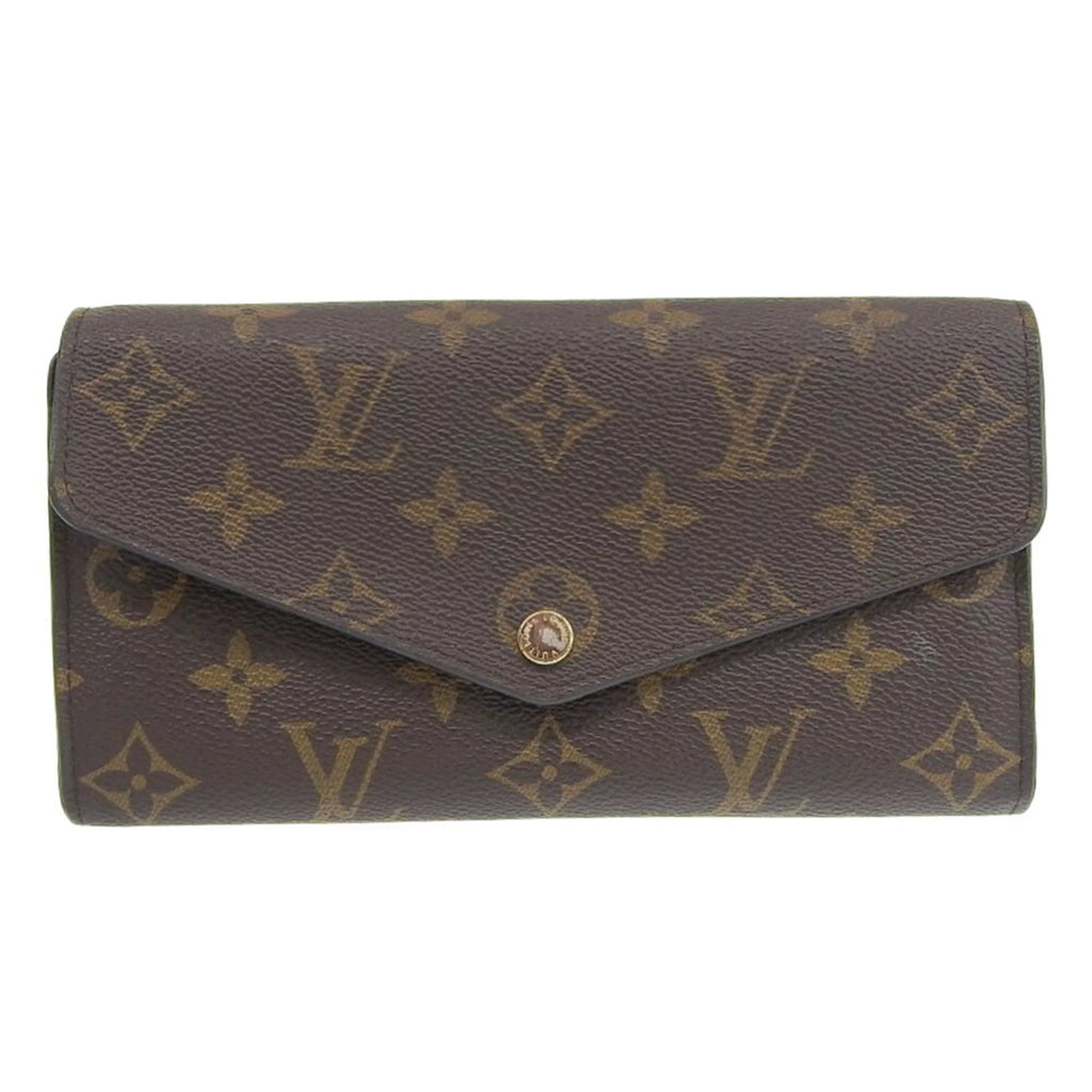 Pre-Owned Monogram Pink Long Wallet Q3745