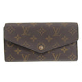 Pre-Owned Monogram Pink Long Wallet Q3745