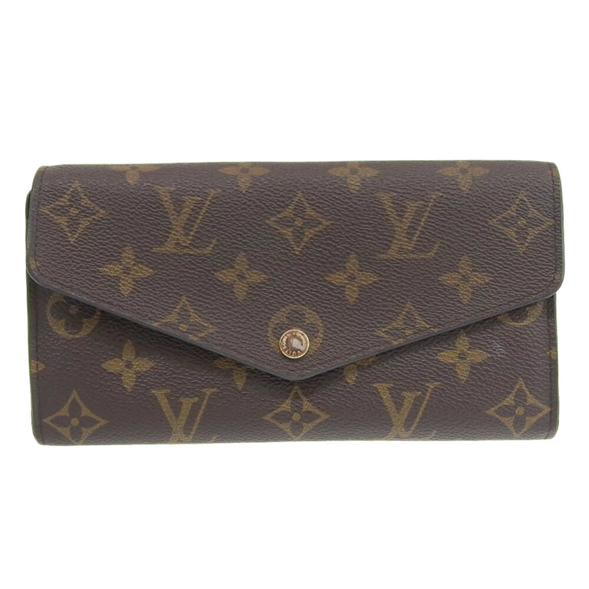 Pre-Owned Monogram Pink Long Wallet Q3745