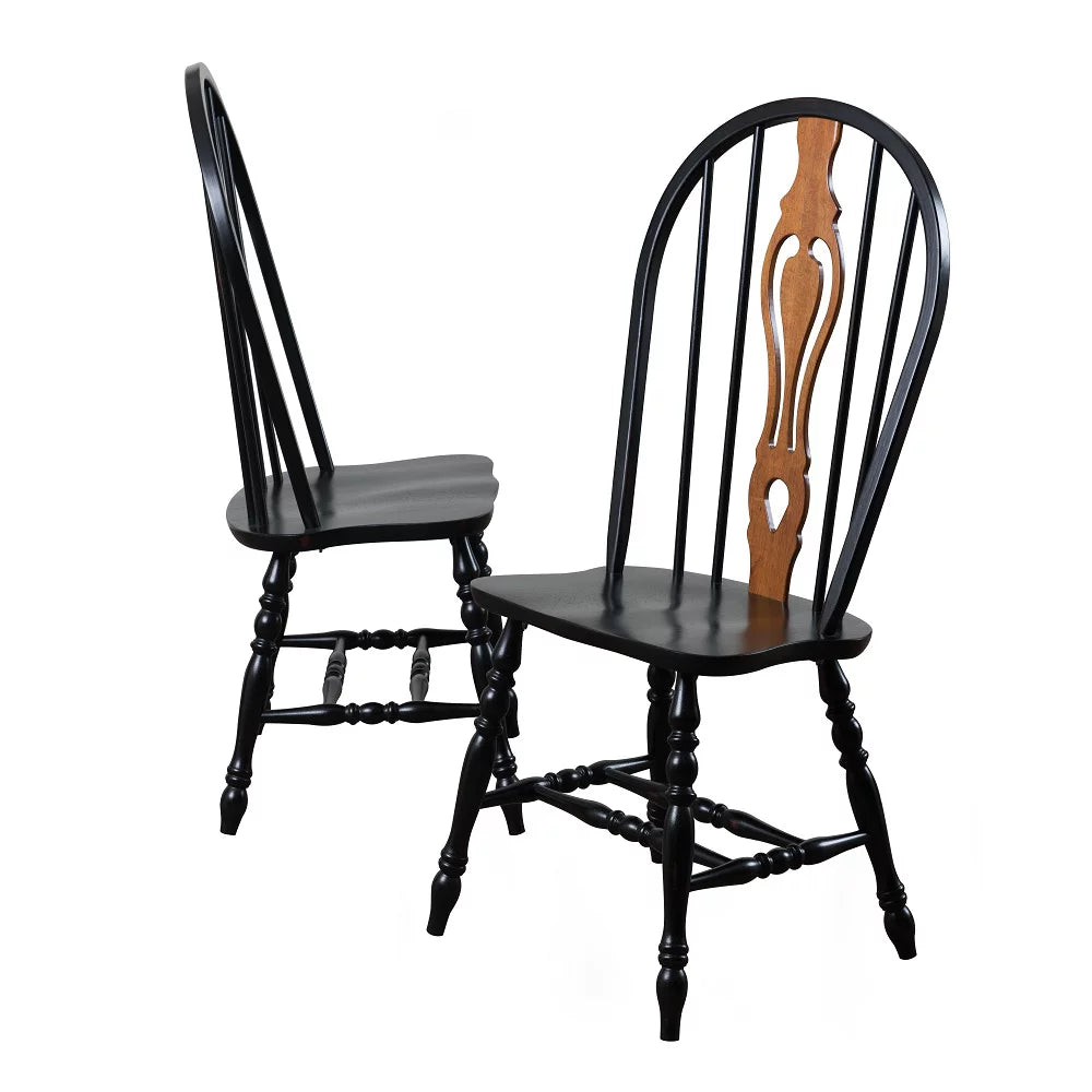 Antique Black Dining Chair O300