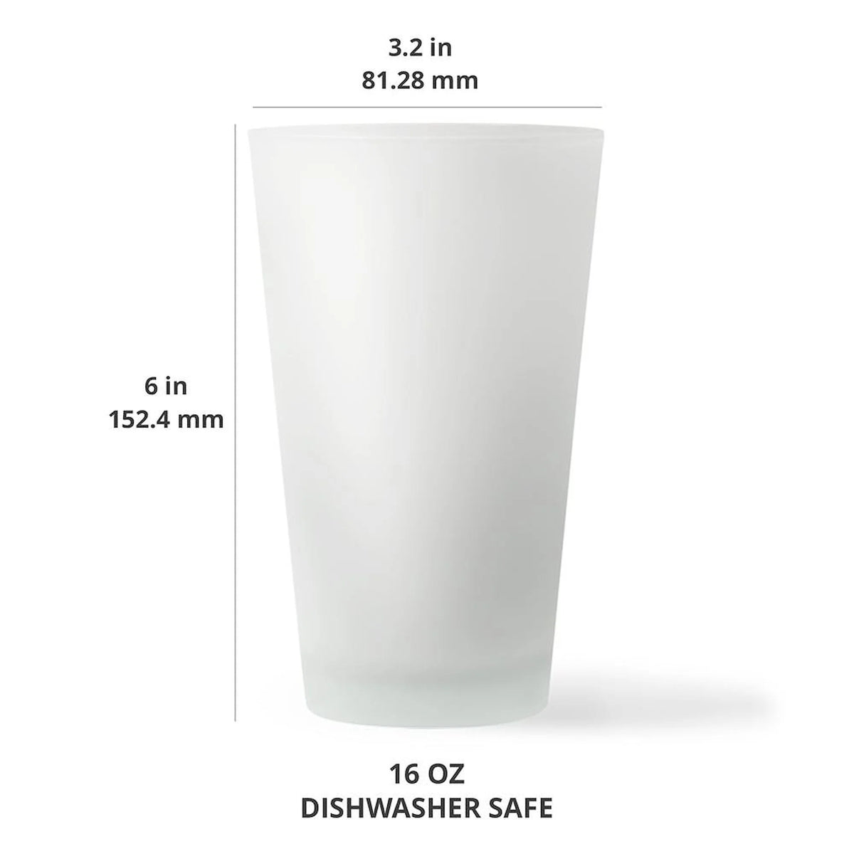 16 oz Pint Drinking Glass J345