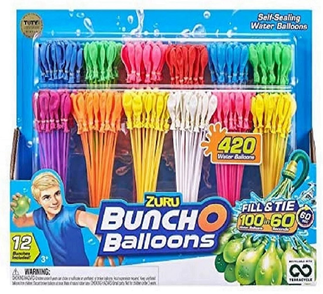 Water Balloons 420 Count 12 Pack H3316