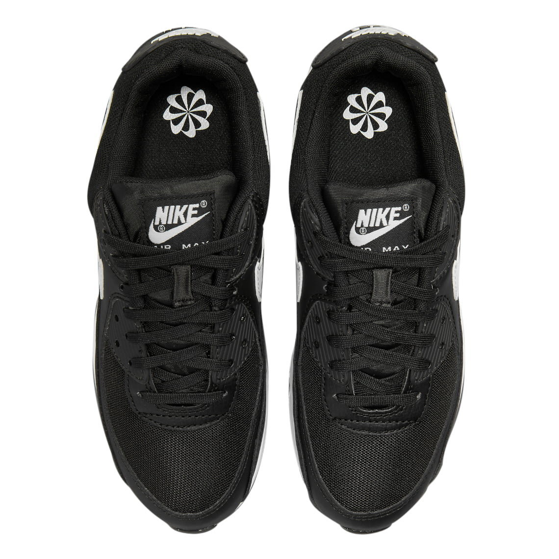 Women's Black White Sneakers W735