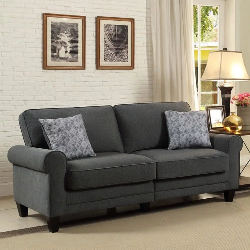 Gray Fabric Sofa Y510461