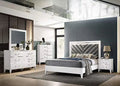 King Size White 6-Piece Bedroom Set Y47914