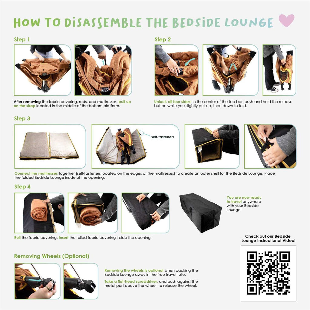 Bedside Lounge Pet Bed U2411