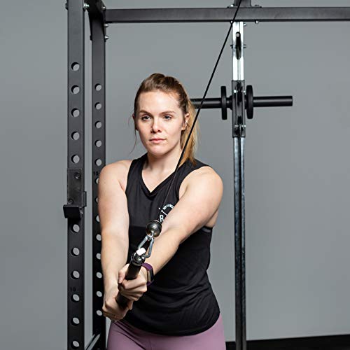 Cable Machine Attachments, Curl Bar, D-Handle, Ankle Cuff, Tricep Rope, Straight Bar V700