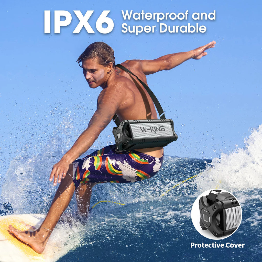 50W IPX6 Waterproof Portable Wireless Bluetooth Speaker A850