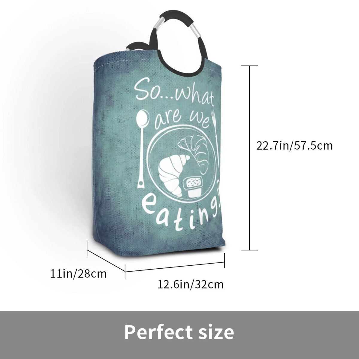 Waterproof Collapsible Laundry Hamper 50L J55763