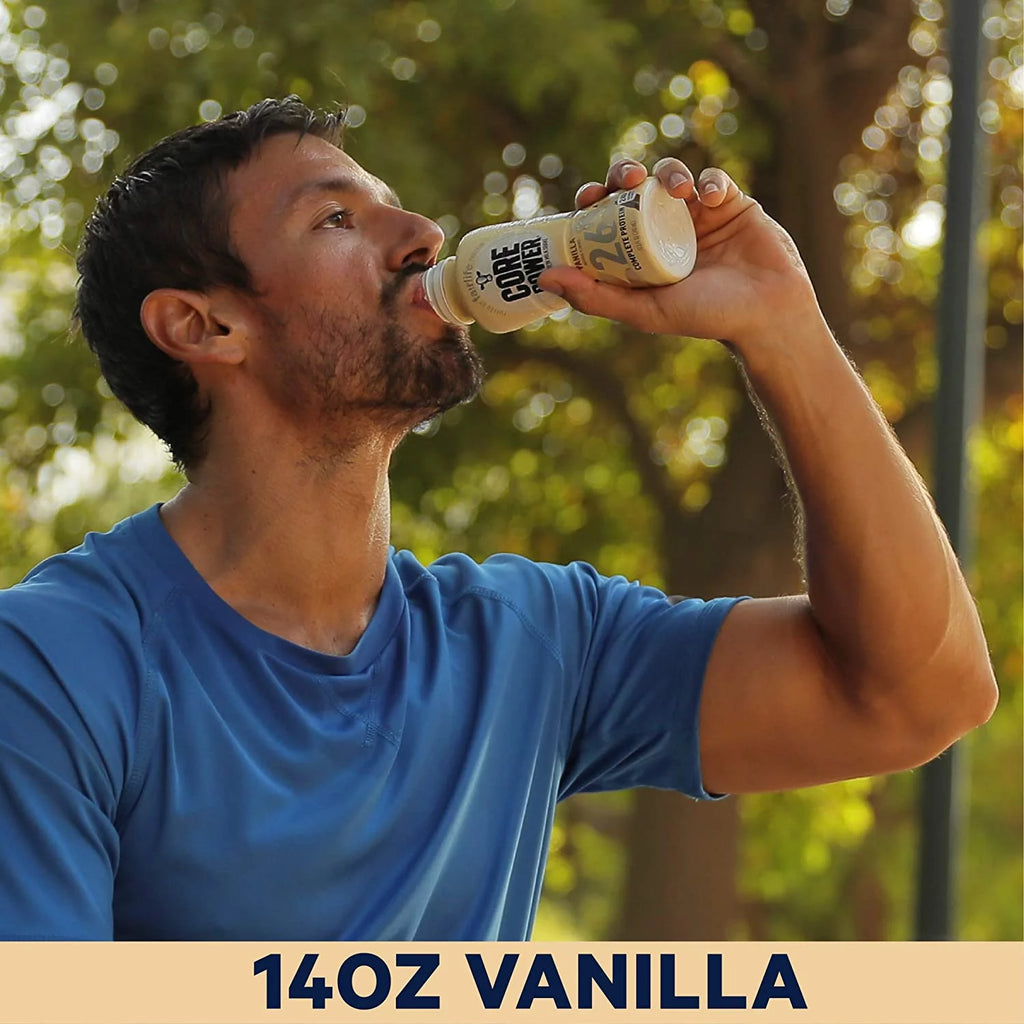 Vanilla High Protein Milk Shake 14 Fl Oz (Pack of 12) E9438