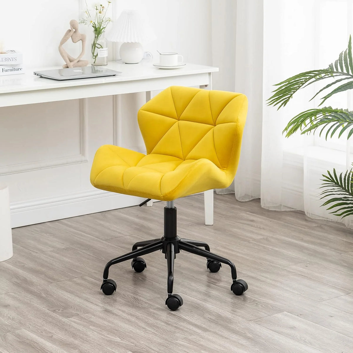 Tufted Adjustable Swivel Office Chair Z78934