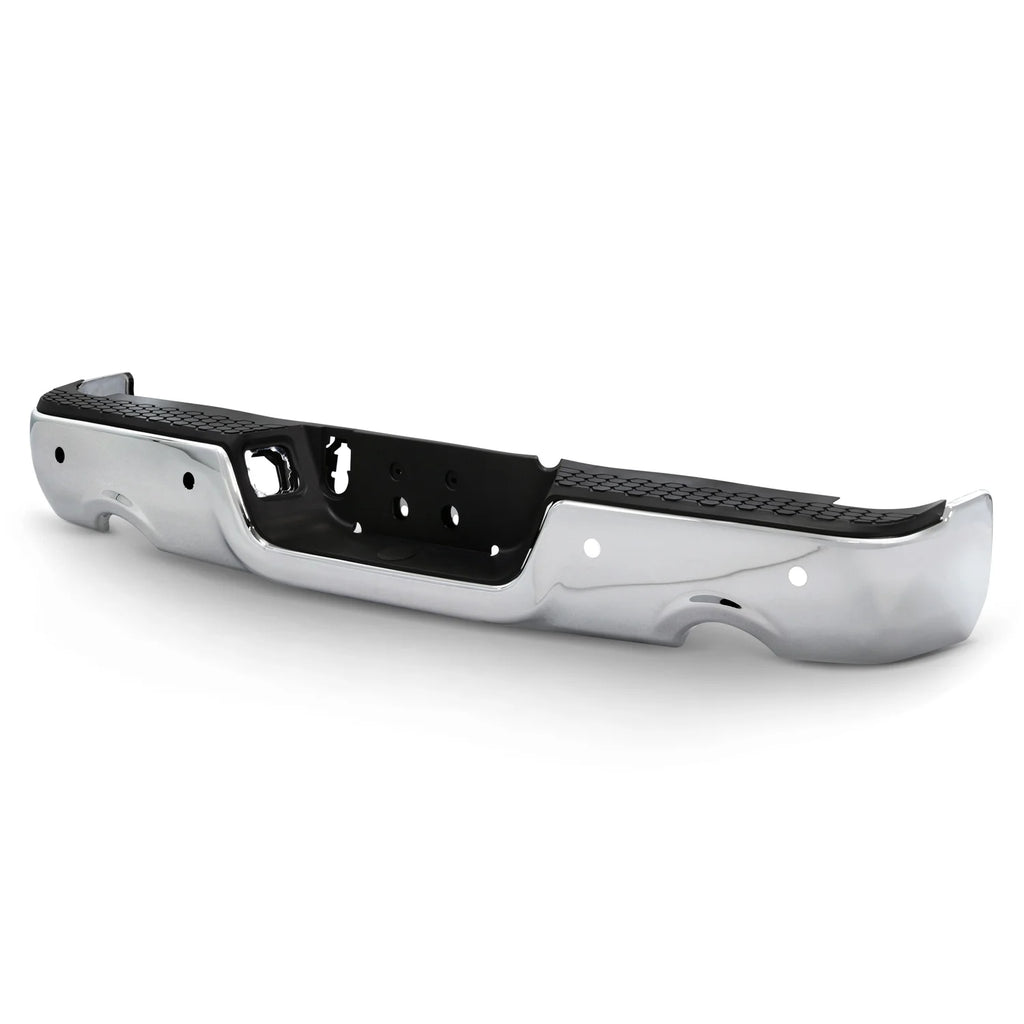 Chrome Rear Bumper Step Pad with Sensor Holes M3533