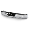 Chrome Rear Bumper Step Pad with Sensor Holes M3533