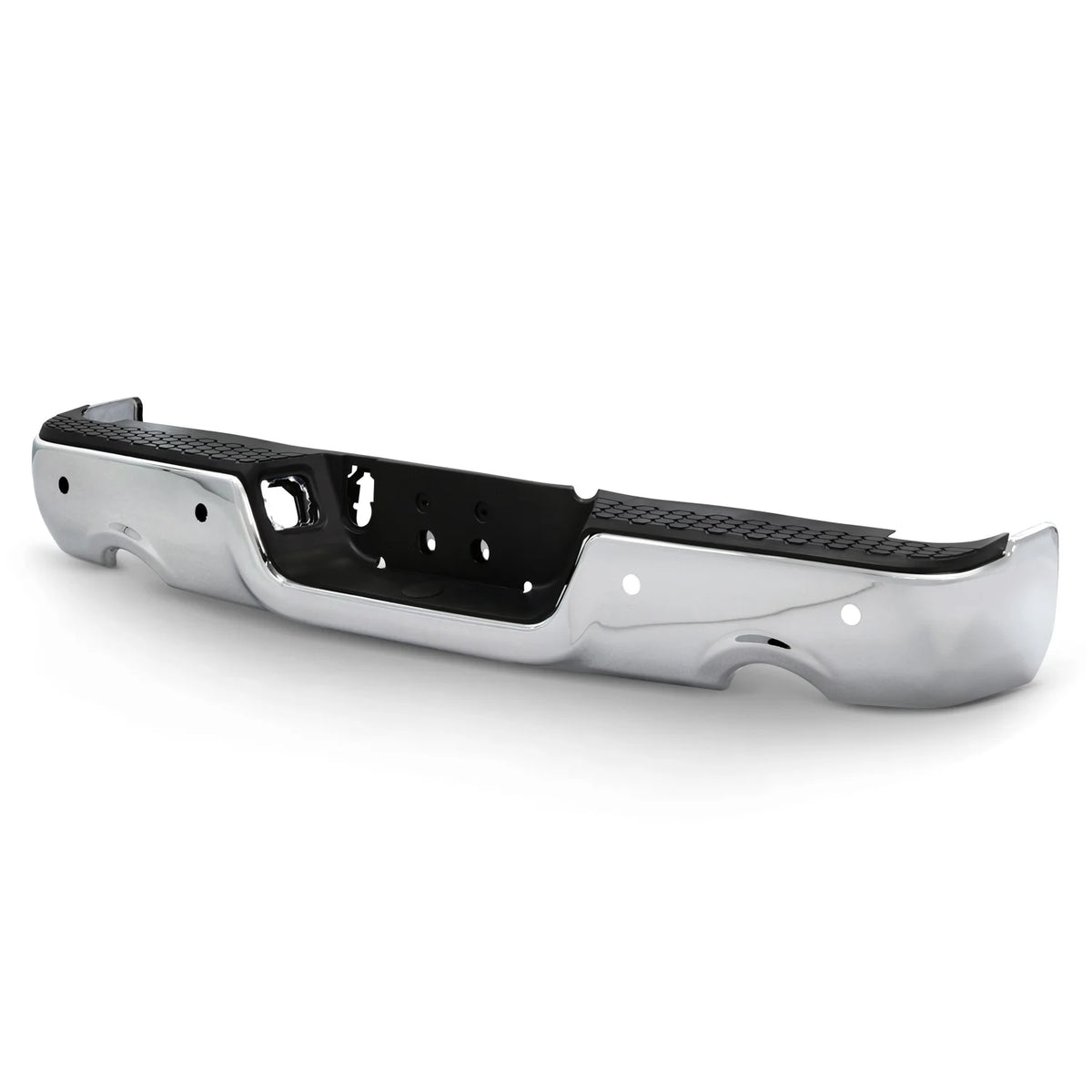 Chrome Rear Bumper Step Pad with Sensor Holes M3533
