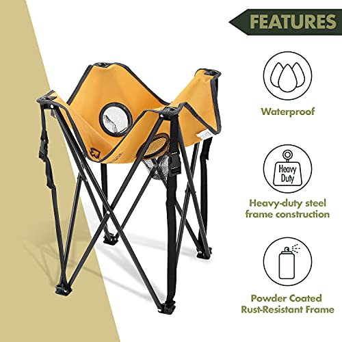 26” Heavy-Duty Portable Folding Camping Table with Carrying Case H807098