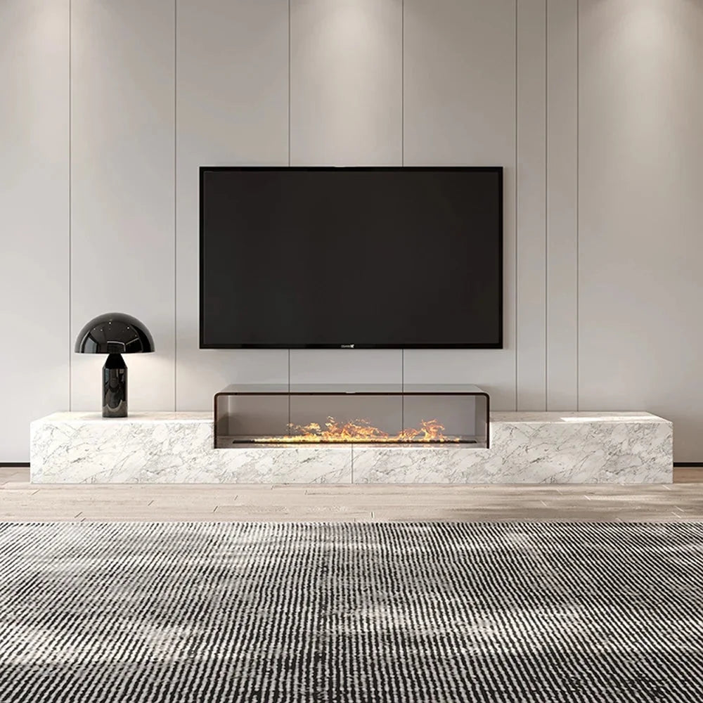 Marble Glass Top TV Stand L31280