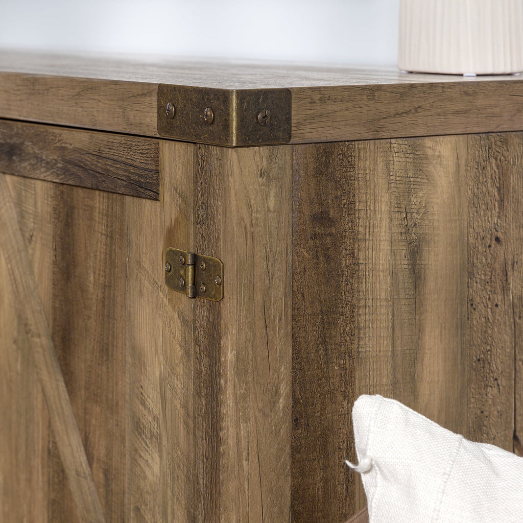 Modern Farmhouse Barn Door TV Stand P505848