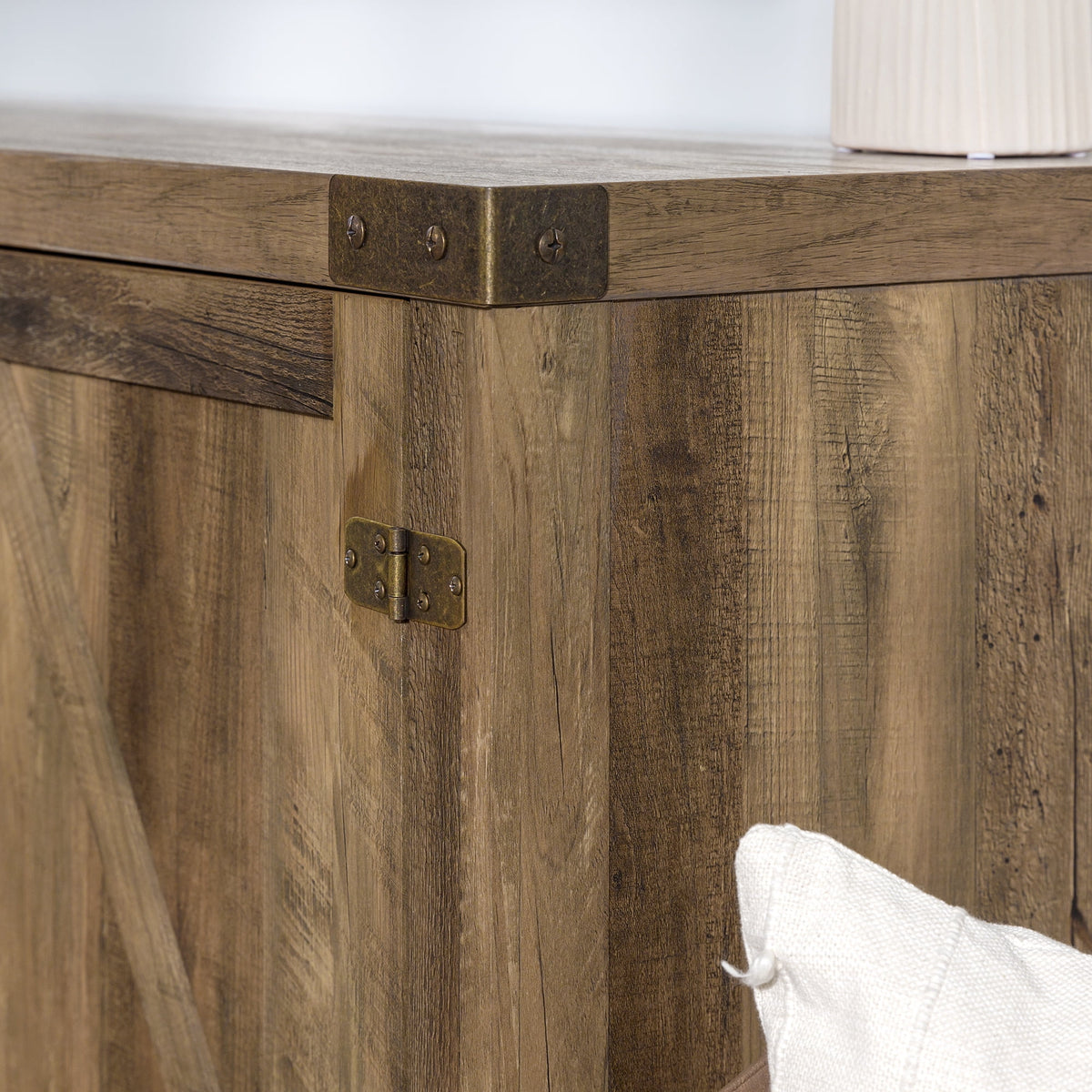 Modern Farmhouse Barn Door TV Stand P505848