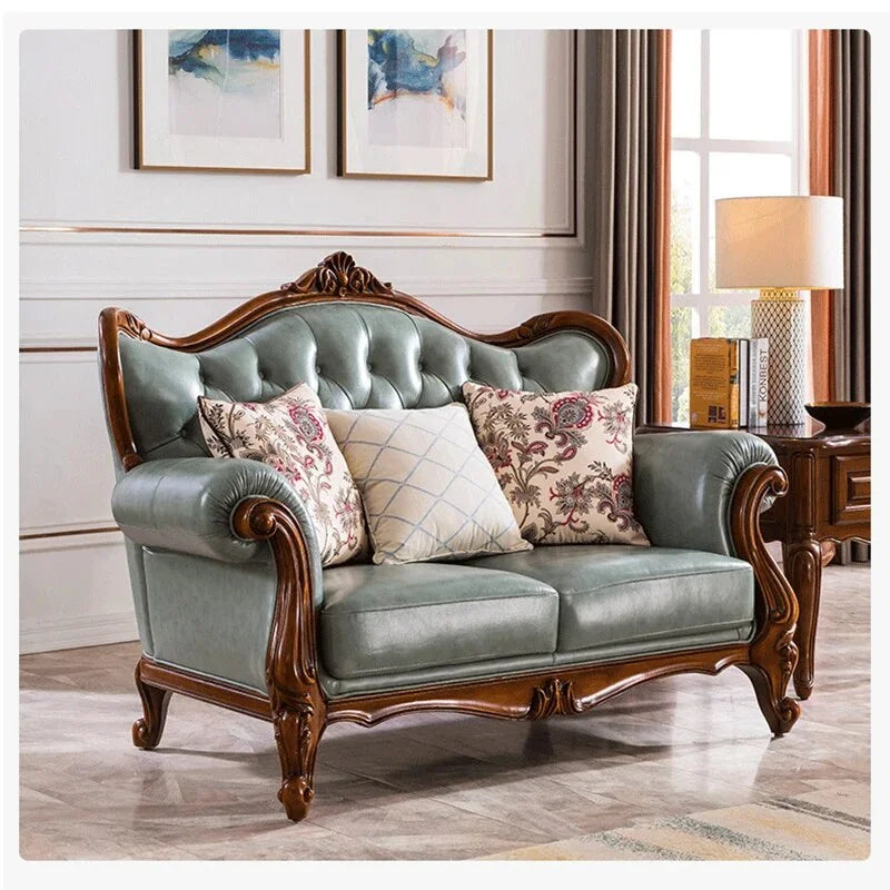 American Leather Solid Wood Sofa S7625