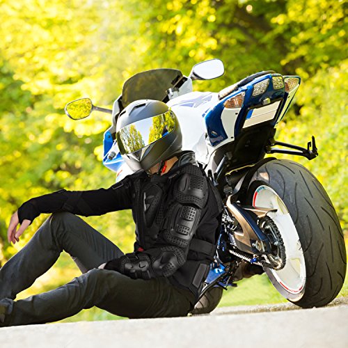 Motorcycle Protective Jacket with Full Body Armor O935917