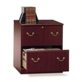 Cherry 2 Drawer Lateral File Cabinet V255
