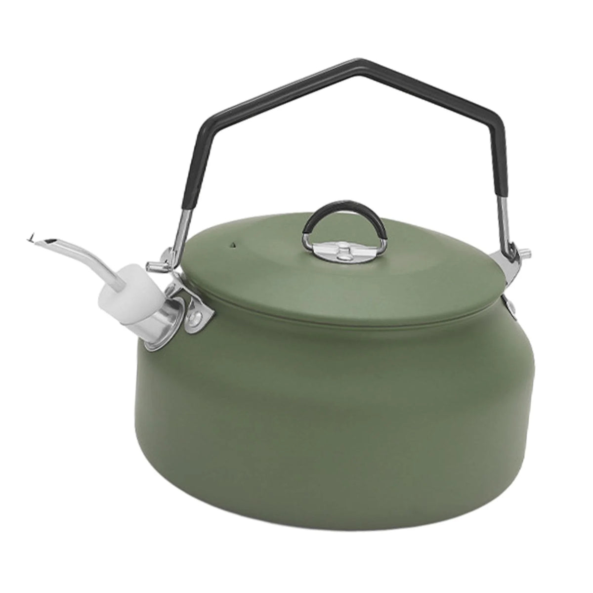 1L Camping Water Kettle Teapot Green U14764