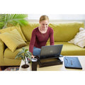 Black Compact Folding Laptop Desk or Stand with Mousepad A85962