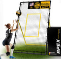 Adjustable Volleyball Rebounder Net 7x4 ft with Travel Bag R967