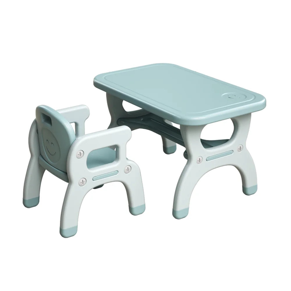 Kids Learning Desk and Chair Set Blue G43100