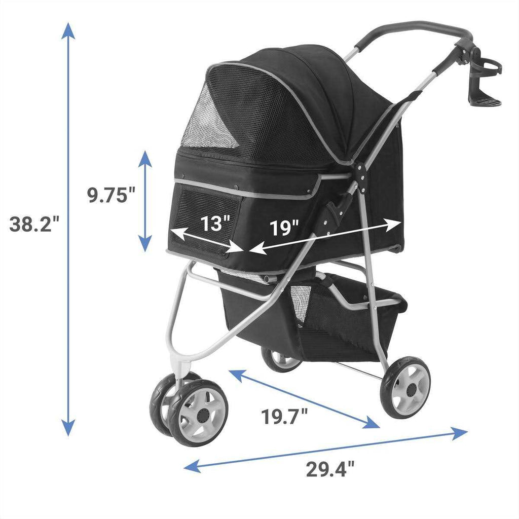 Dog & Cat Collapsible Stroller C2635