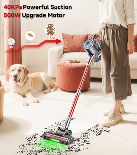 Cordless Stick Vacuum 500W 40Kpa 45Mins 1.5L Dust Cup B486