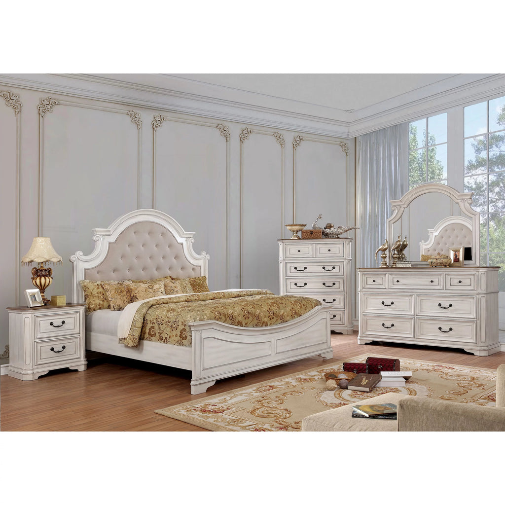 Antique White 7-Drawer Dresser E3752