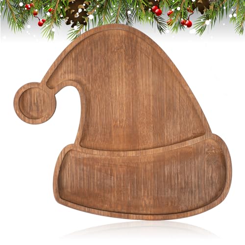 Christmas Tree Serving Tray Charcuterie Board 11.42 x 10.43 Inches T9956