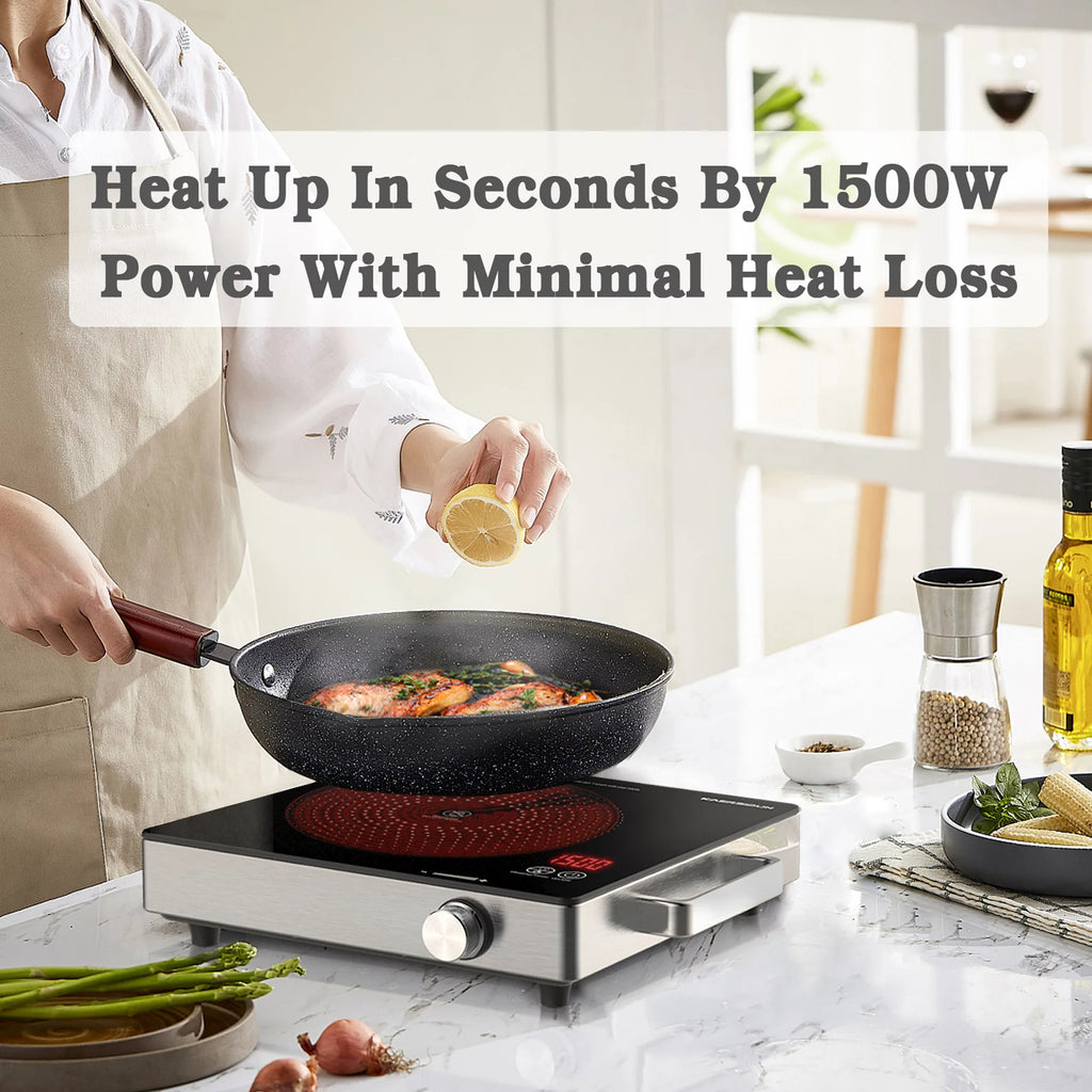 1500W Portable Electric Single Burner Hot Plate N232358