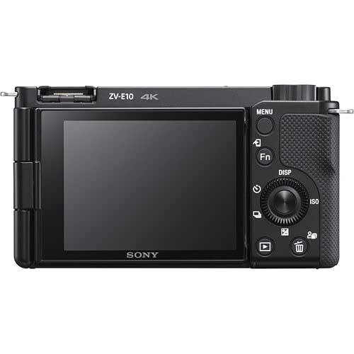 Black Mirrorless Camera with 64GB Memory Card W35676