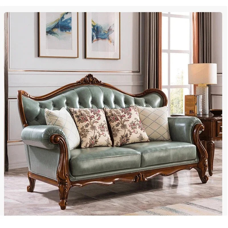 American Leather Solid Wood Sofa S7625