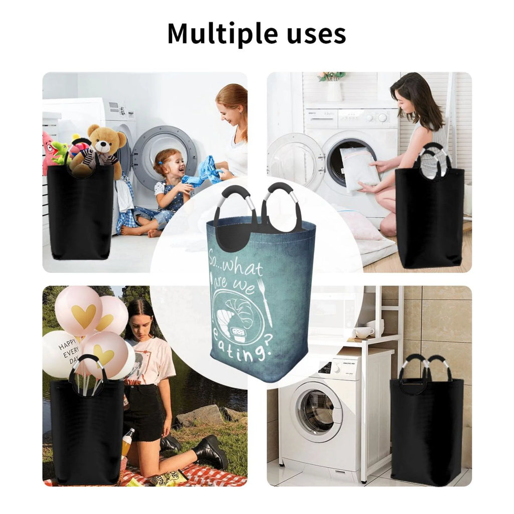 Waterproof Collapsible Laundry Hamper 50L J55763