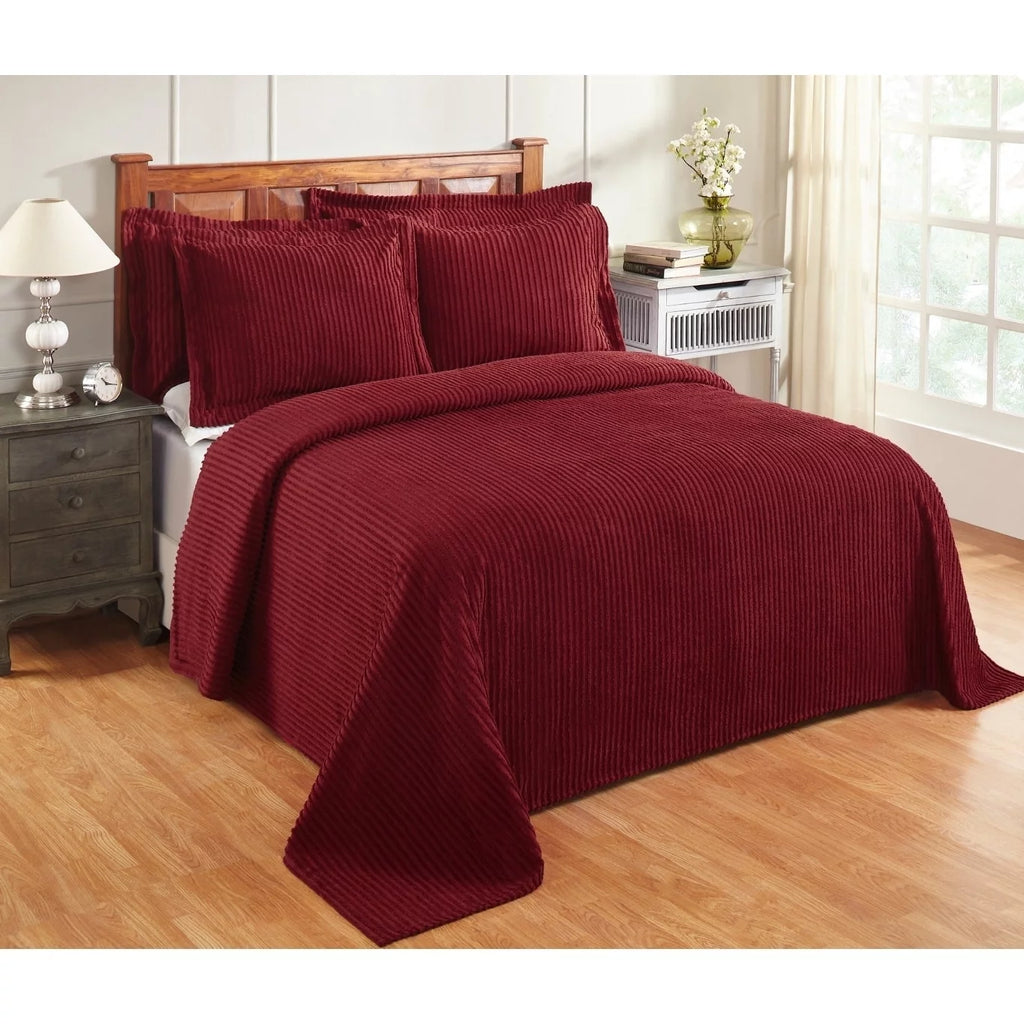 100 Percent Cotton Tufted Chenille Bedspreads O311886